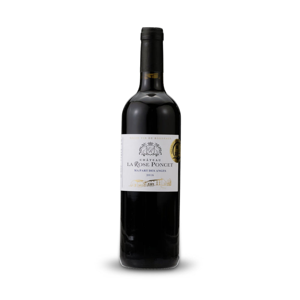 
                  
                    La Rose Poncet Castillon Côtes de Bordeaux Merlot Cabernet Franc "Ma Part des Anges" 2015
                  
                